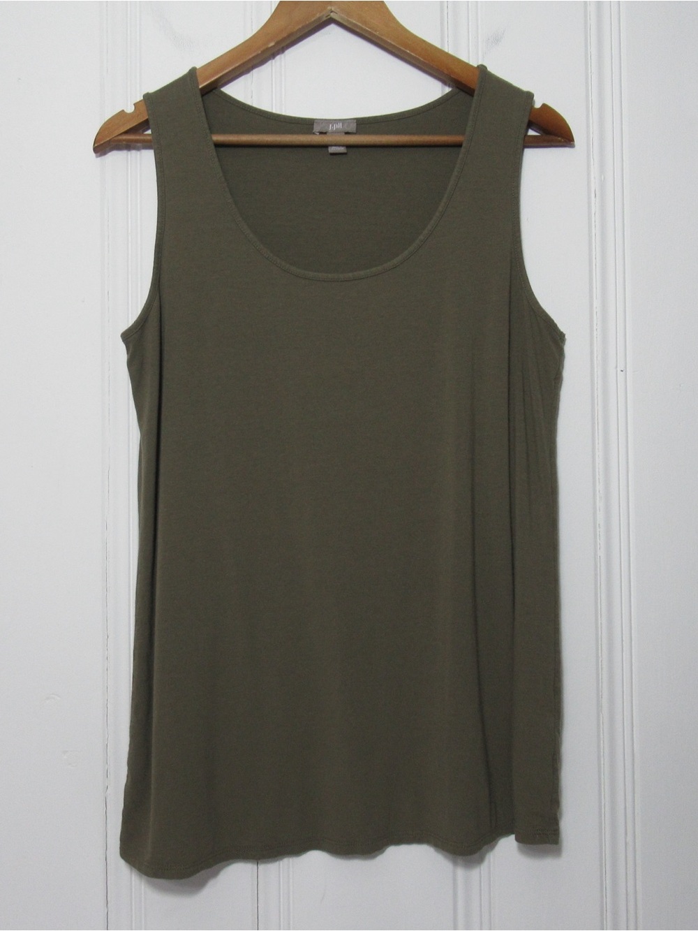 J. Jill Olive Green Tank Top Size Medium